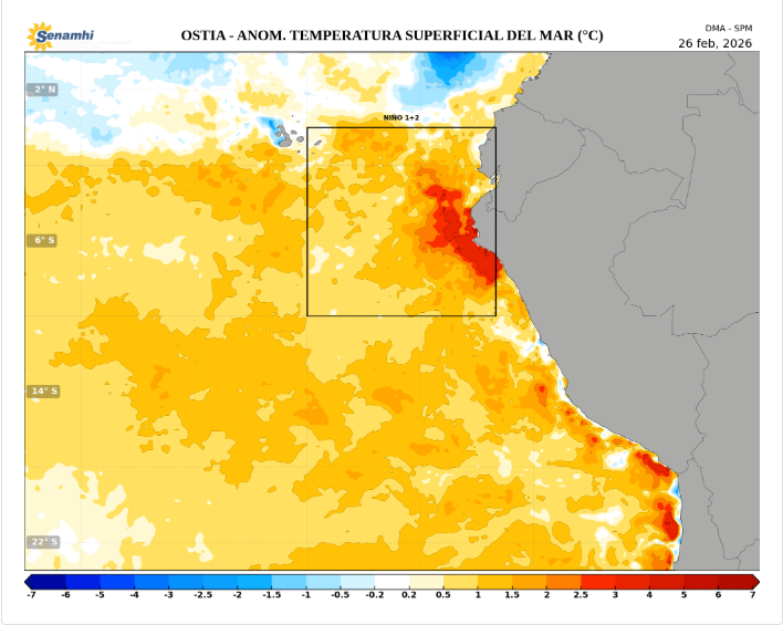 Fenómeno El Niño 2026: Desafíos críticos para el Agro y la Logística 1 1 2026 02 27 08.51.14 www.senamhi.gob .pe 0a46bc75334a Noticias
