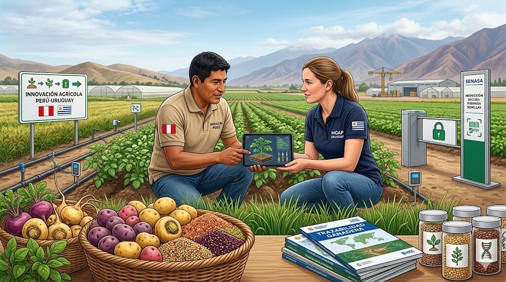 ¿En qué consiste el acuerdo agrario Perú-Uruguay? Claves de la cooperación bilateral 1 1 image Agroindustria